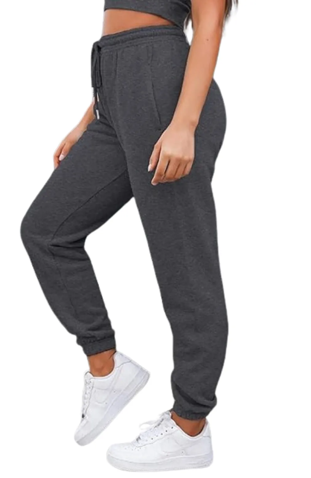 2 X Ladies Tracksuit Bottoms Womens Joggers Trousers Jogging Gym Pants Lounge Wear Fleece Sports Jog Pants S-XXL