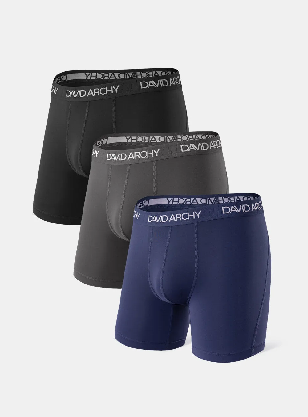 3 Packs Quick Dry Breathable Boxer Briefs