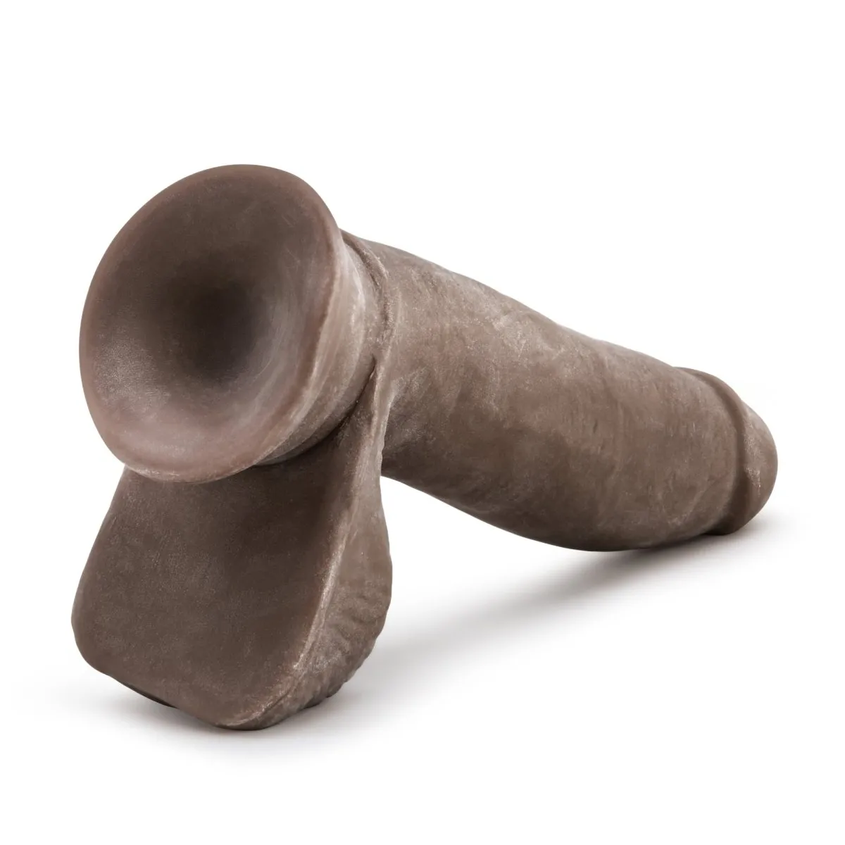 Au Naturel - 7 Inch Sensa Feel Dildo - Chocolate