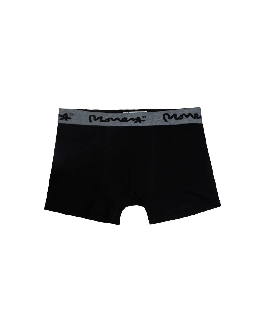 Black Steel Boxers 3pk Black