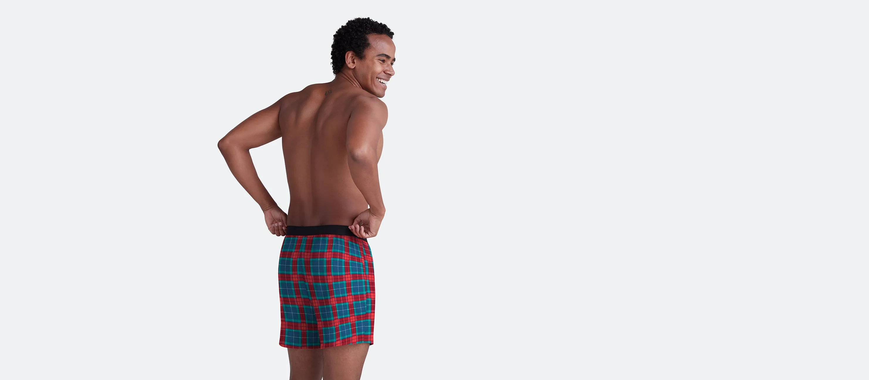 Boxer | Very Merry Plaid