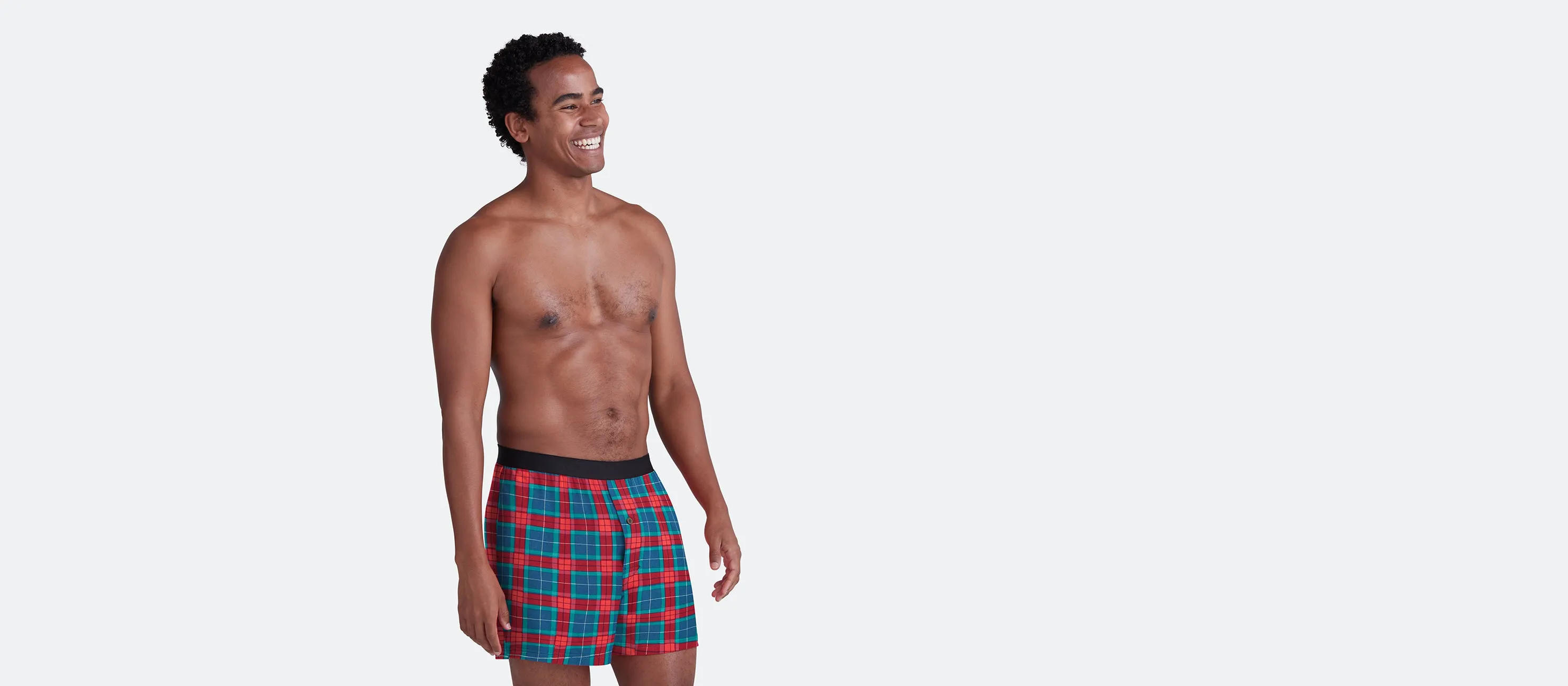 Boxer | Very Merry Plaid