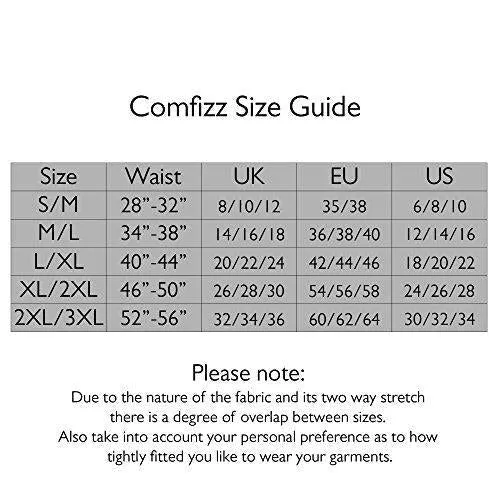 Comfizz Unisex Ostomy/Post Surgery Support Boxers | Level 1/Light Support | High Rise Waist (Neutral, S/M)