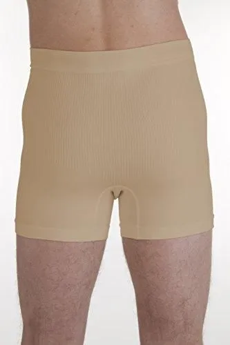 Comfizz Unisex Ostomy/Post Surgery Support Boxers | Level 1/Light Support | High Rise Waist (Neutral, S/M)