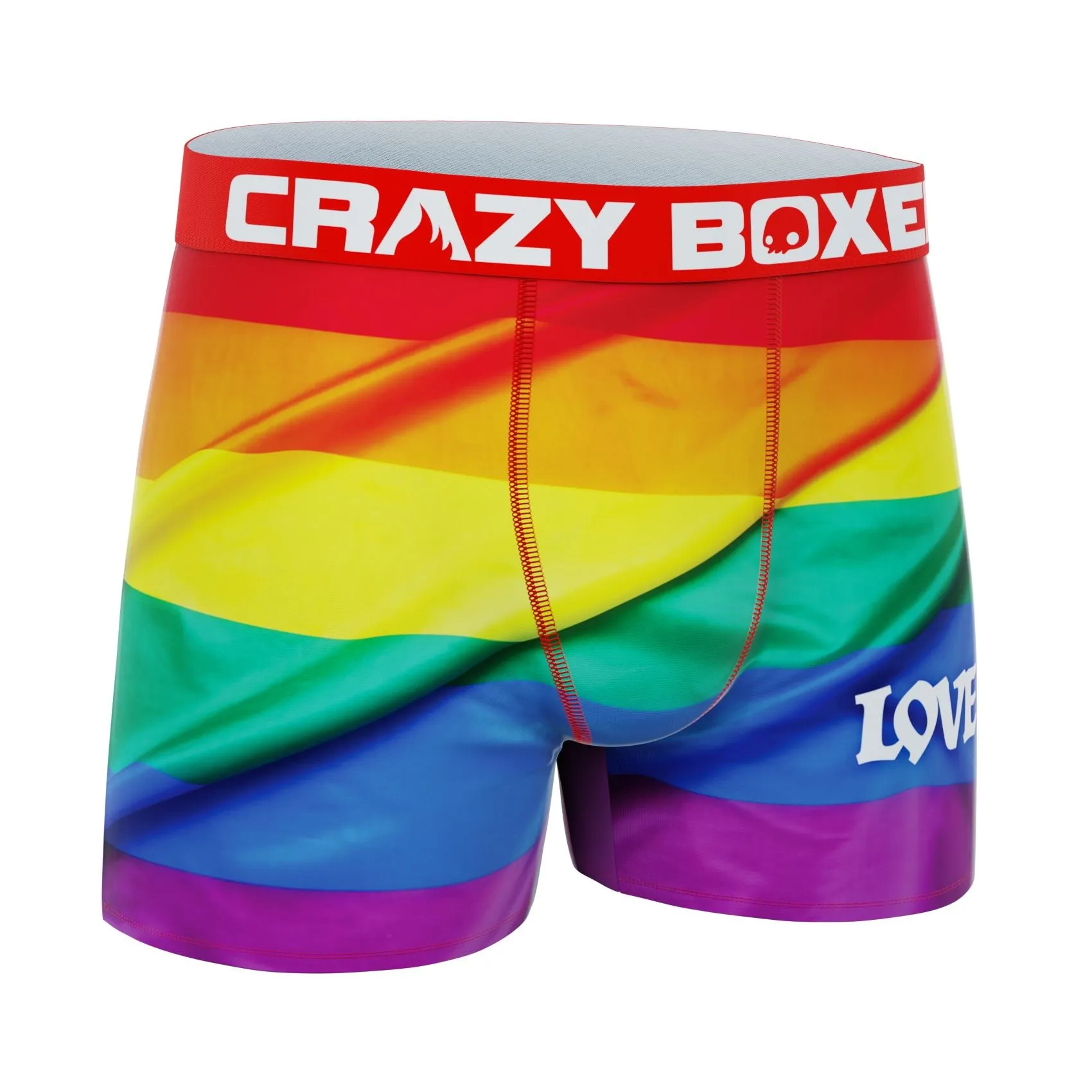 CRAZYBOXER Pride Breathable Soft Men's Boxer Briefs