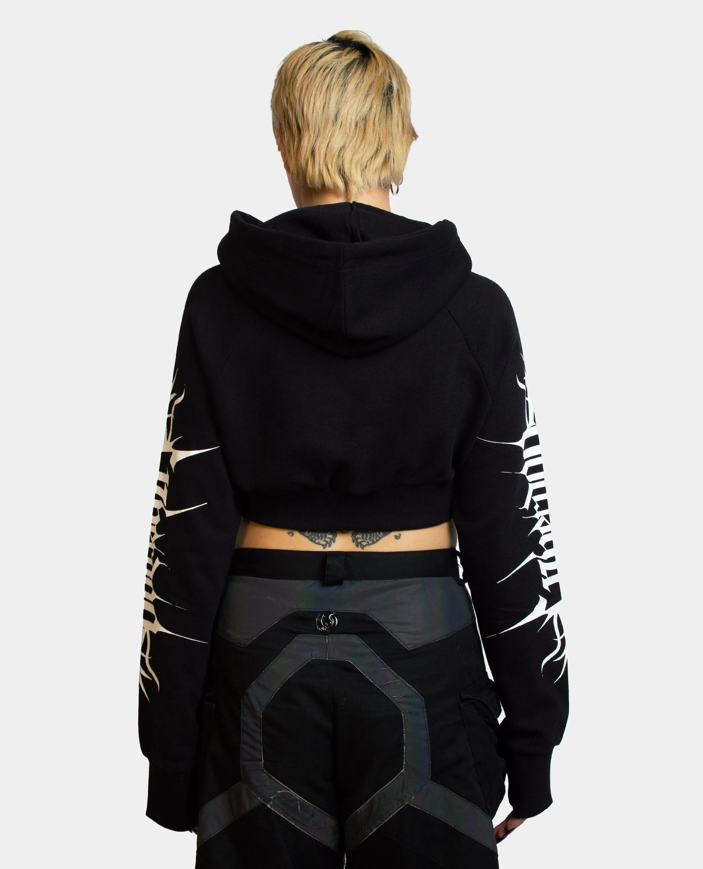 CROPPED HOODIE CYBERLUX