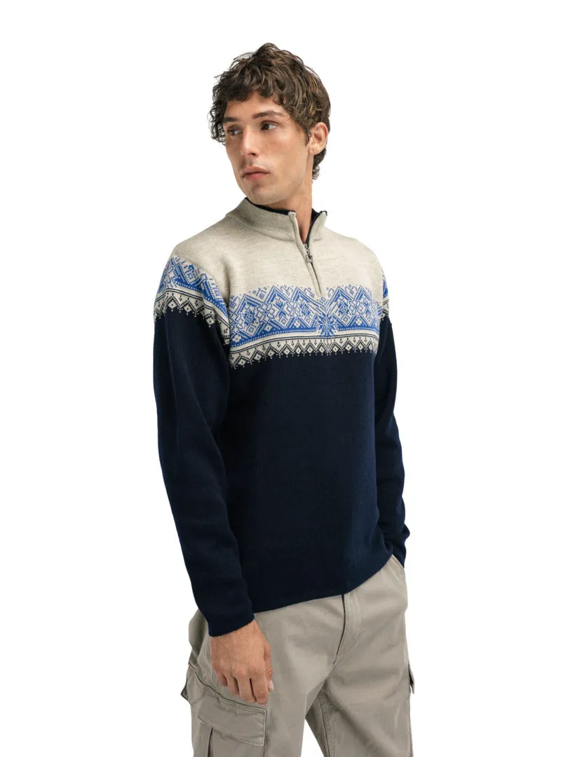 Dale of Norway - Moritz Men's Sweater - Marine/Sandstone