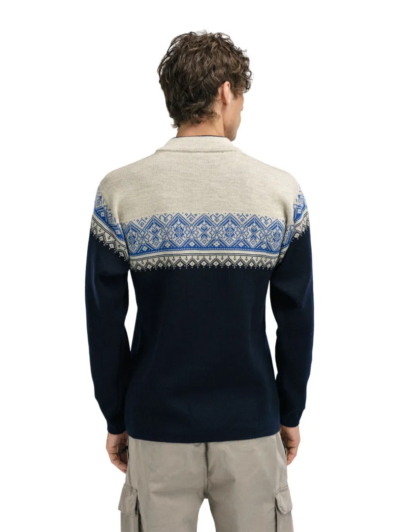 Dale of Norway - Moritz Men's Sweater - Marine/Sandstone