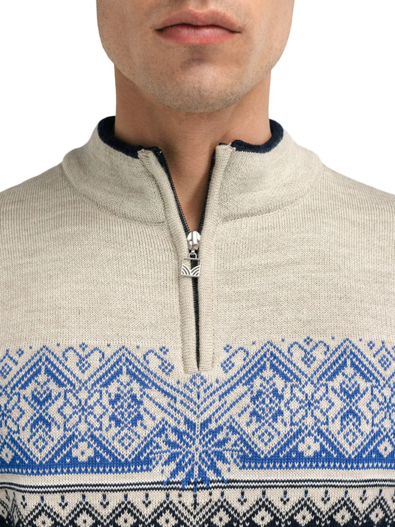 Dale of Norway - Moritz Men's Sweater - Marine/Sandstone