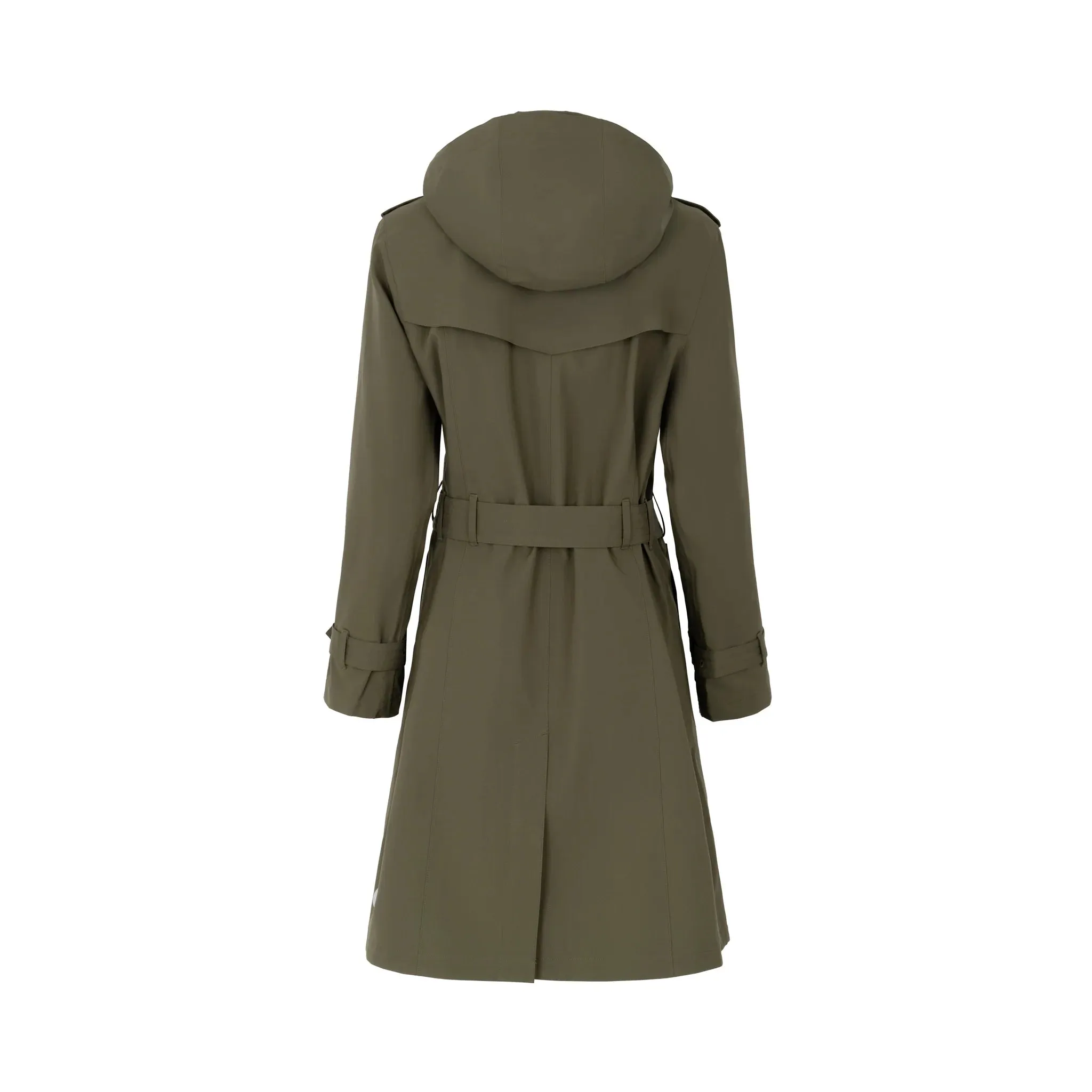 Gill Trench Raincoat | Olive