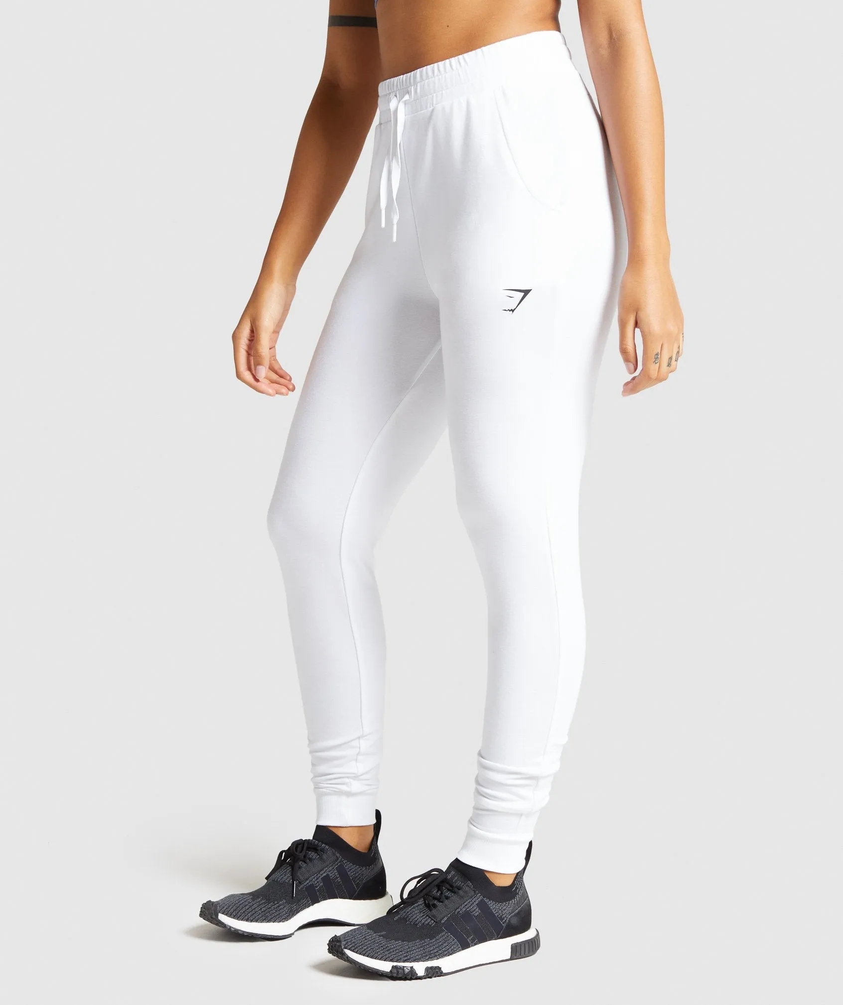 Gymshark Pippa Training Joggers - White