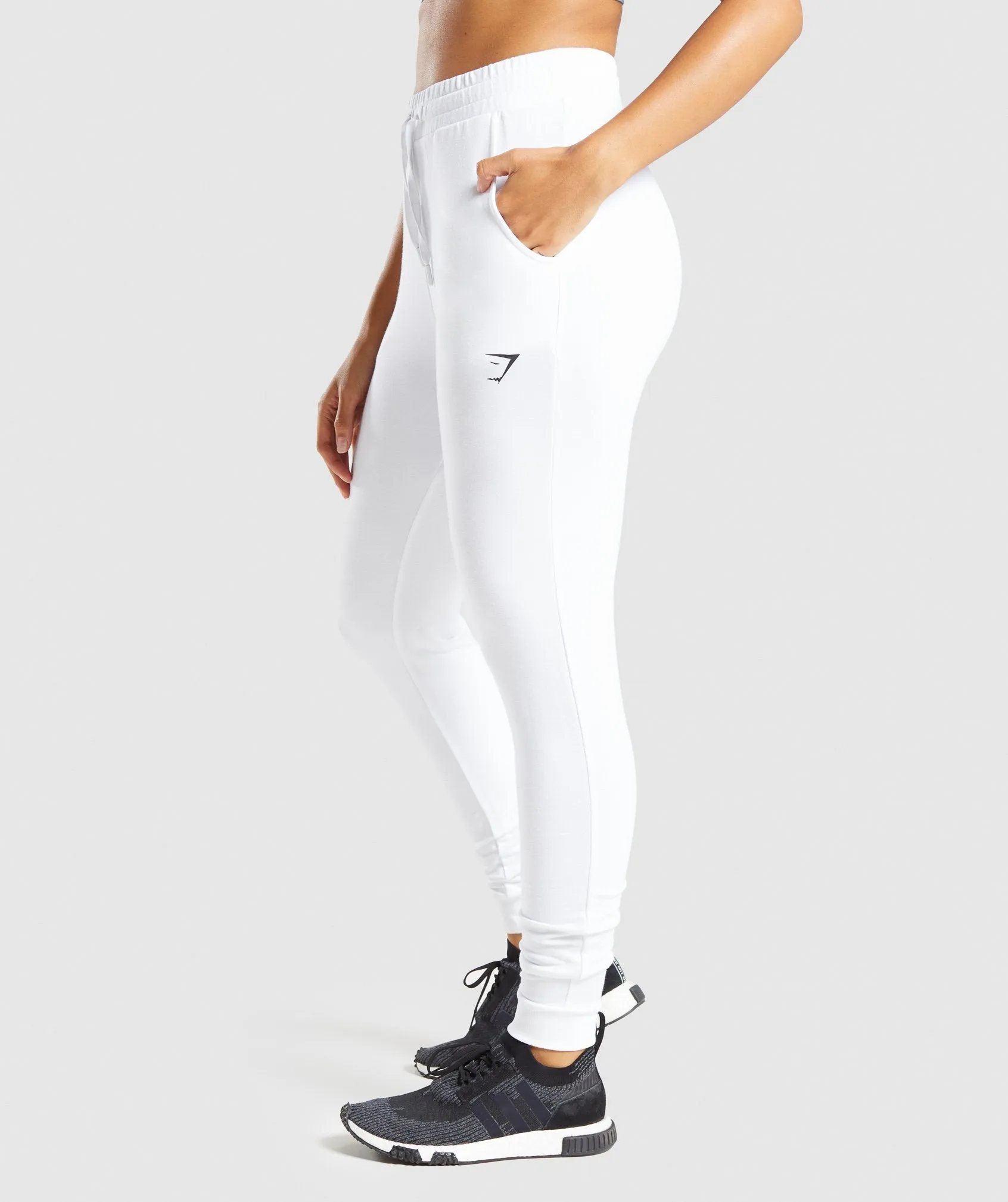 Gymshark Pippa Training Joggers - White