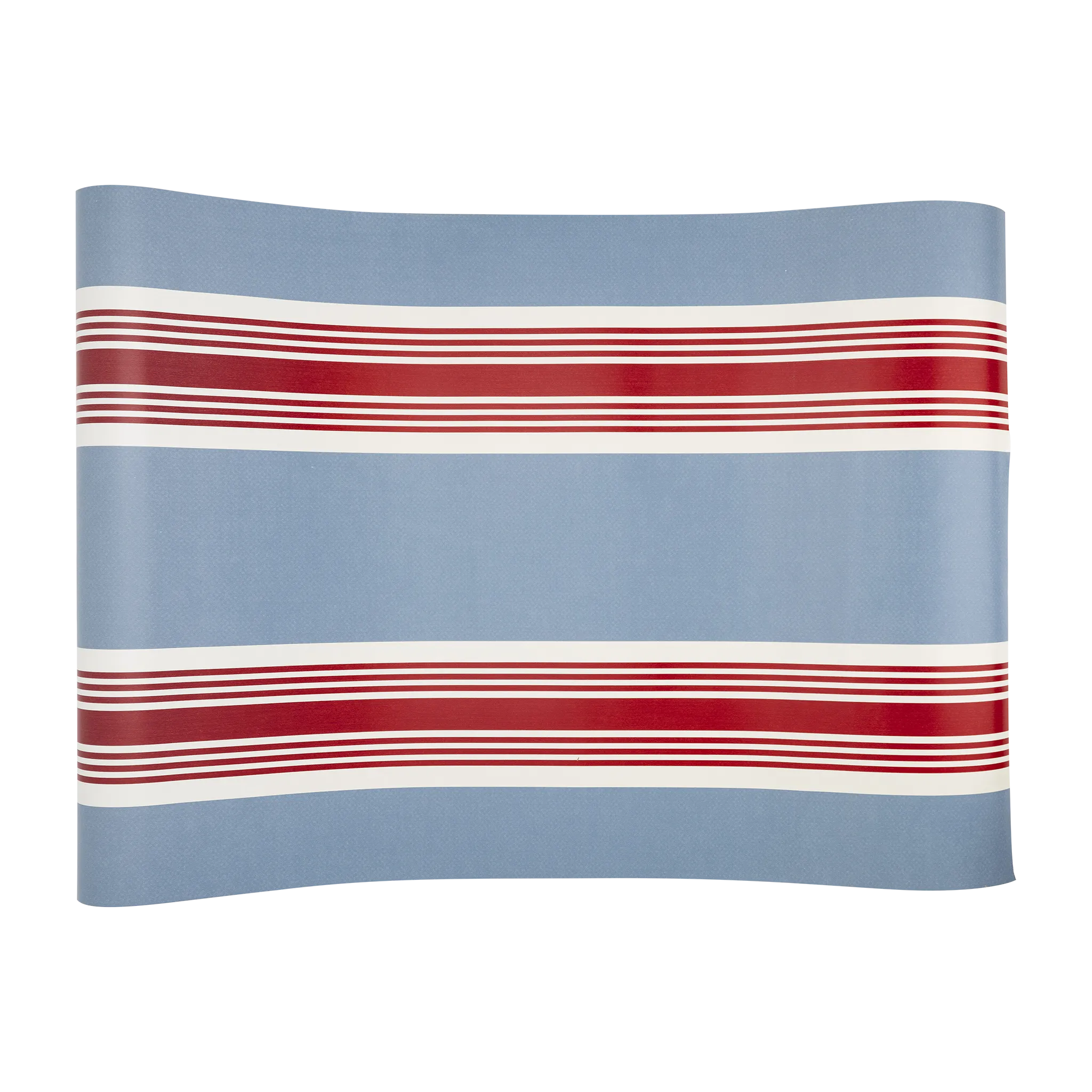 Hamptons Striped Paper Table Runner