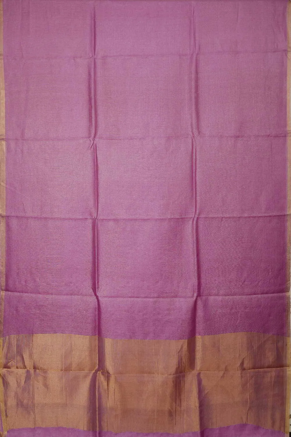 Hot Pink Handwoven Tussar saree