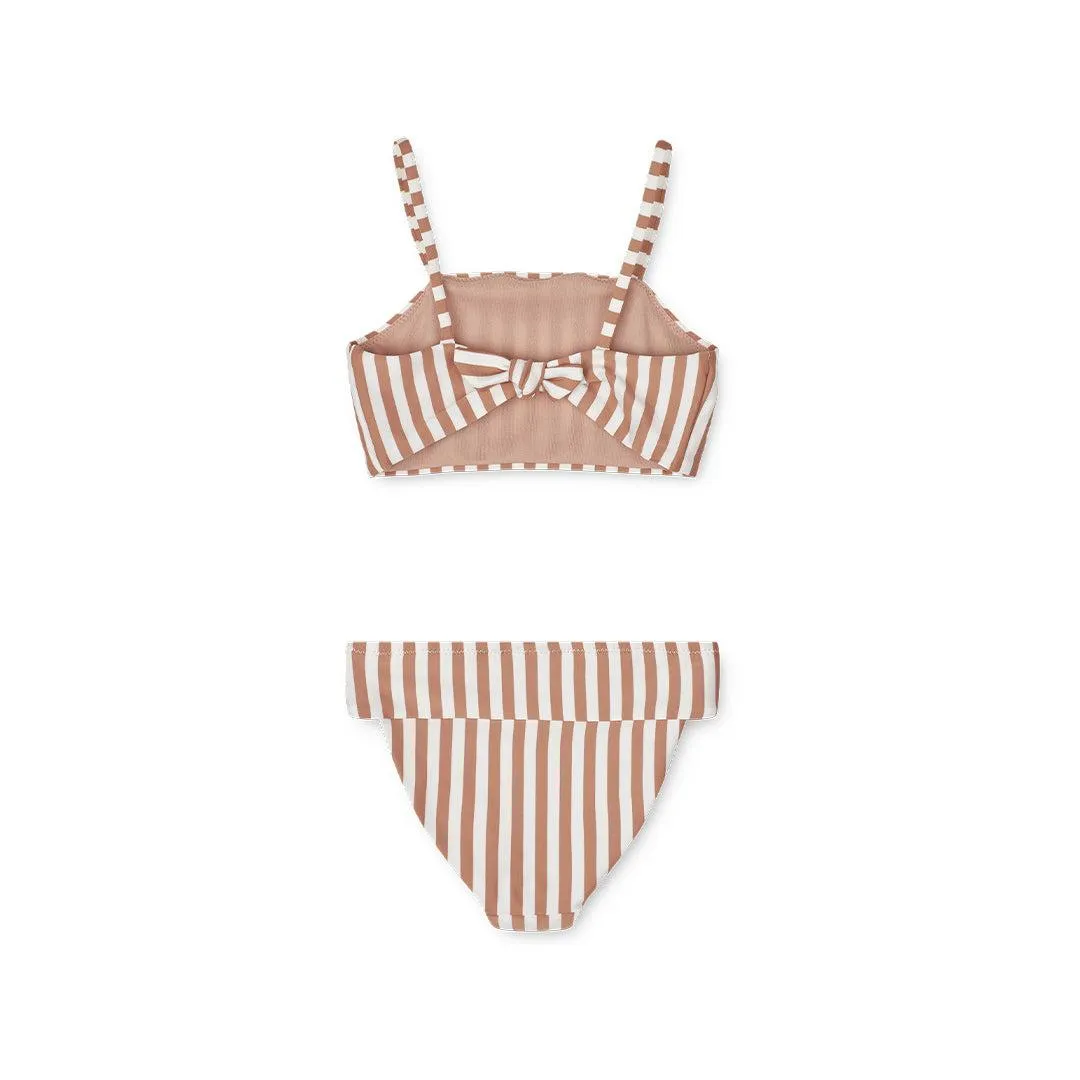 Liewood Lucette Bikini Set - Tuscany Rose/Creme de la Creme - Stripe