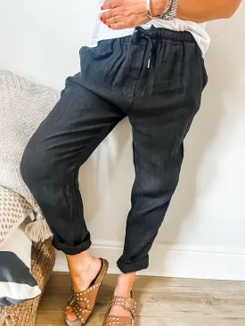 Linen Joggers