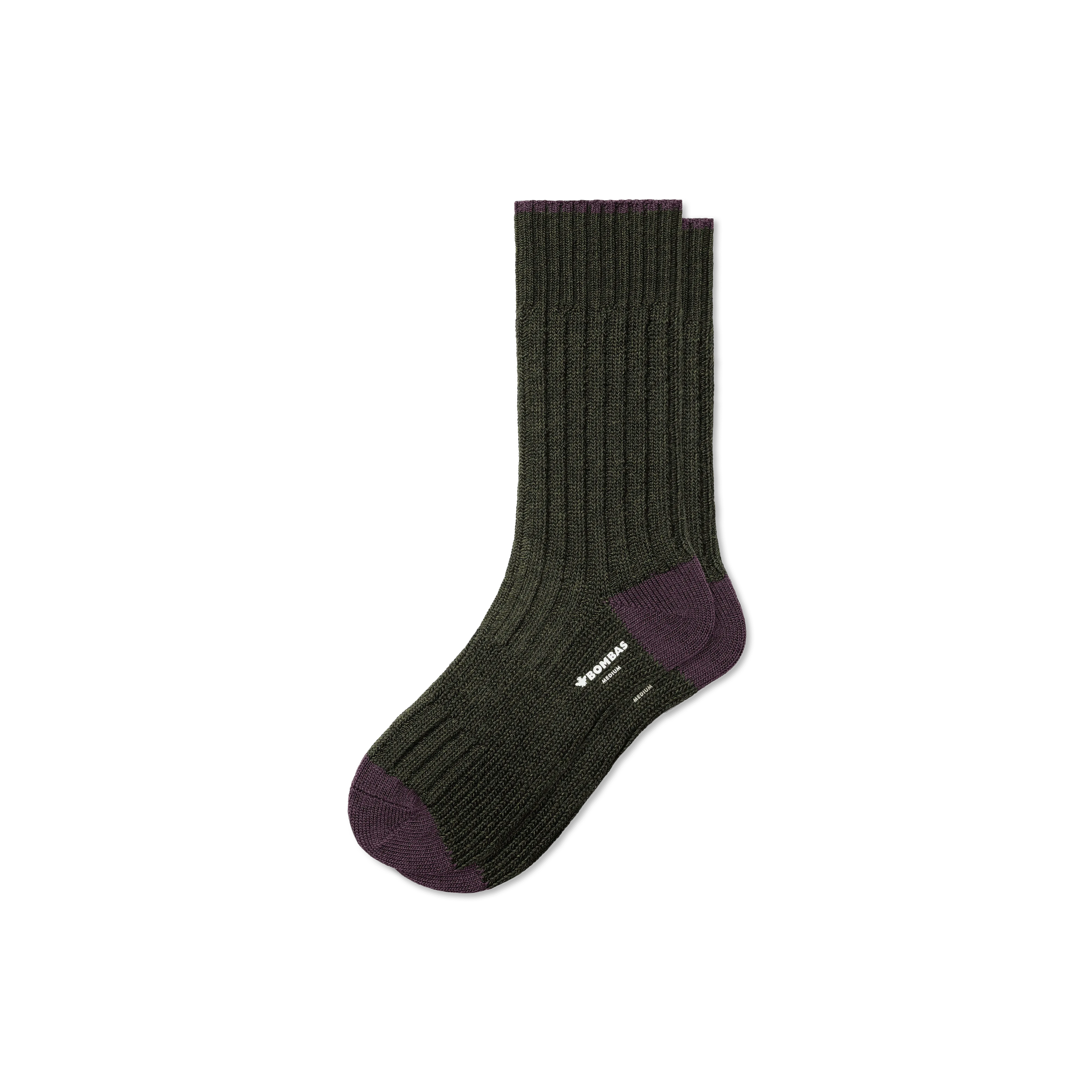 Men's Merino Wool Blend Sweater Calf Socks