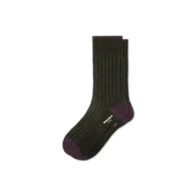 Men's Merino Wool Blend Sweater Calf Socks