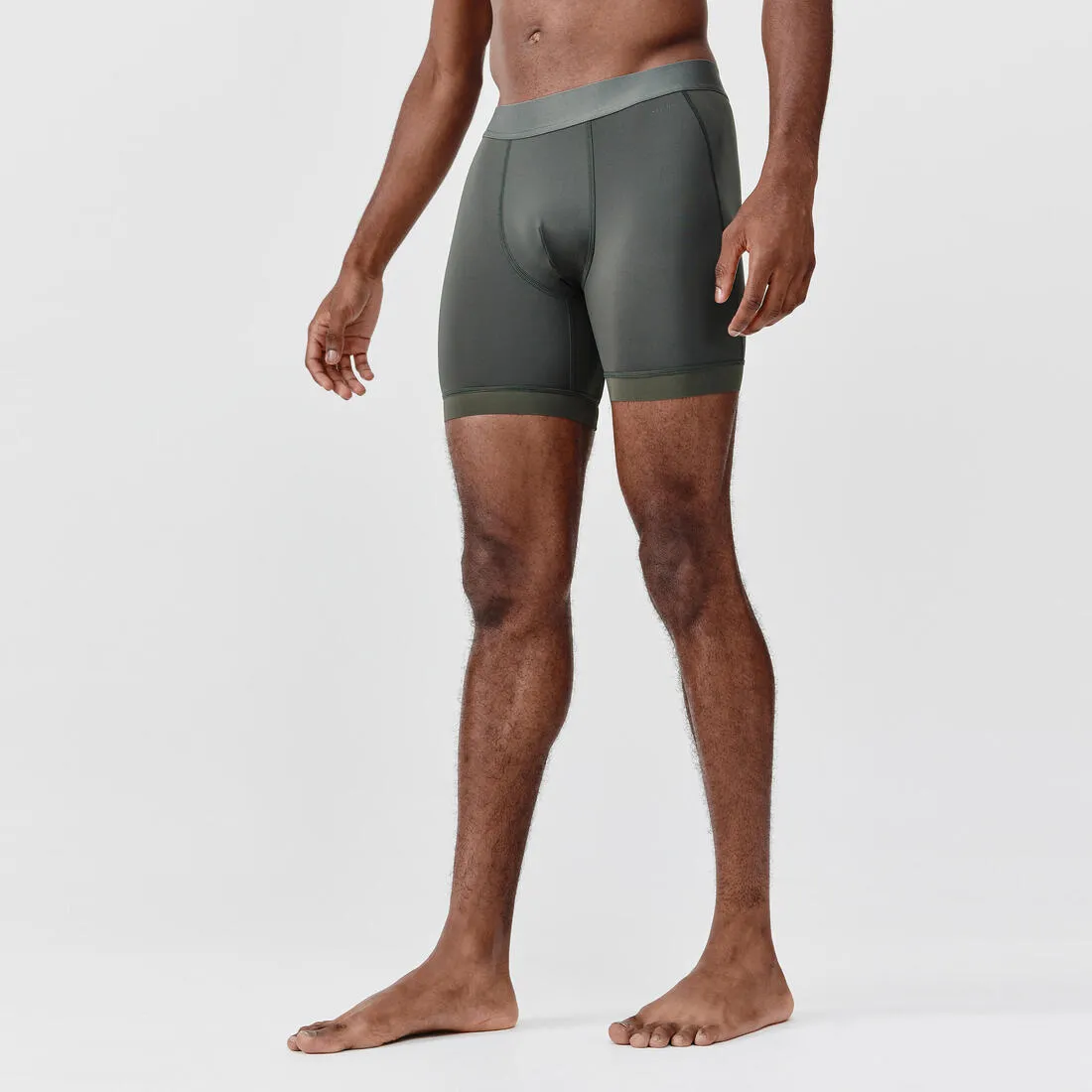 Men’s Semi-long Breathable Running Boxers