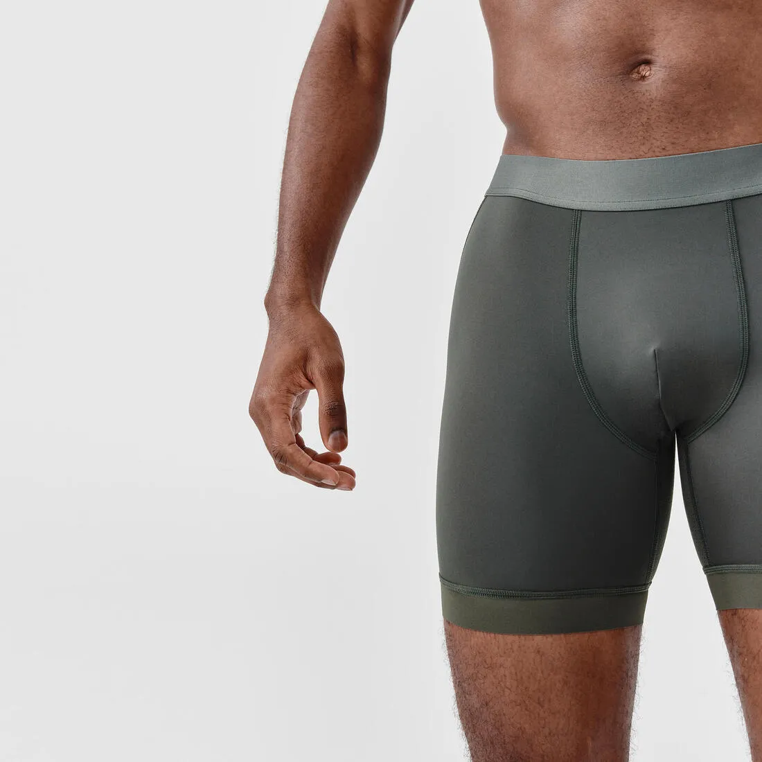 Men’s Semi-long Breathable Running Boxers