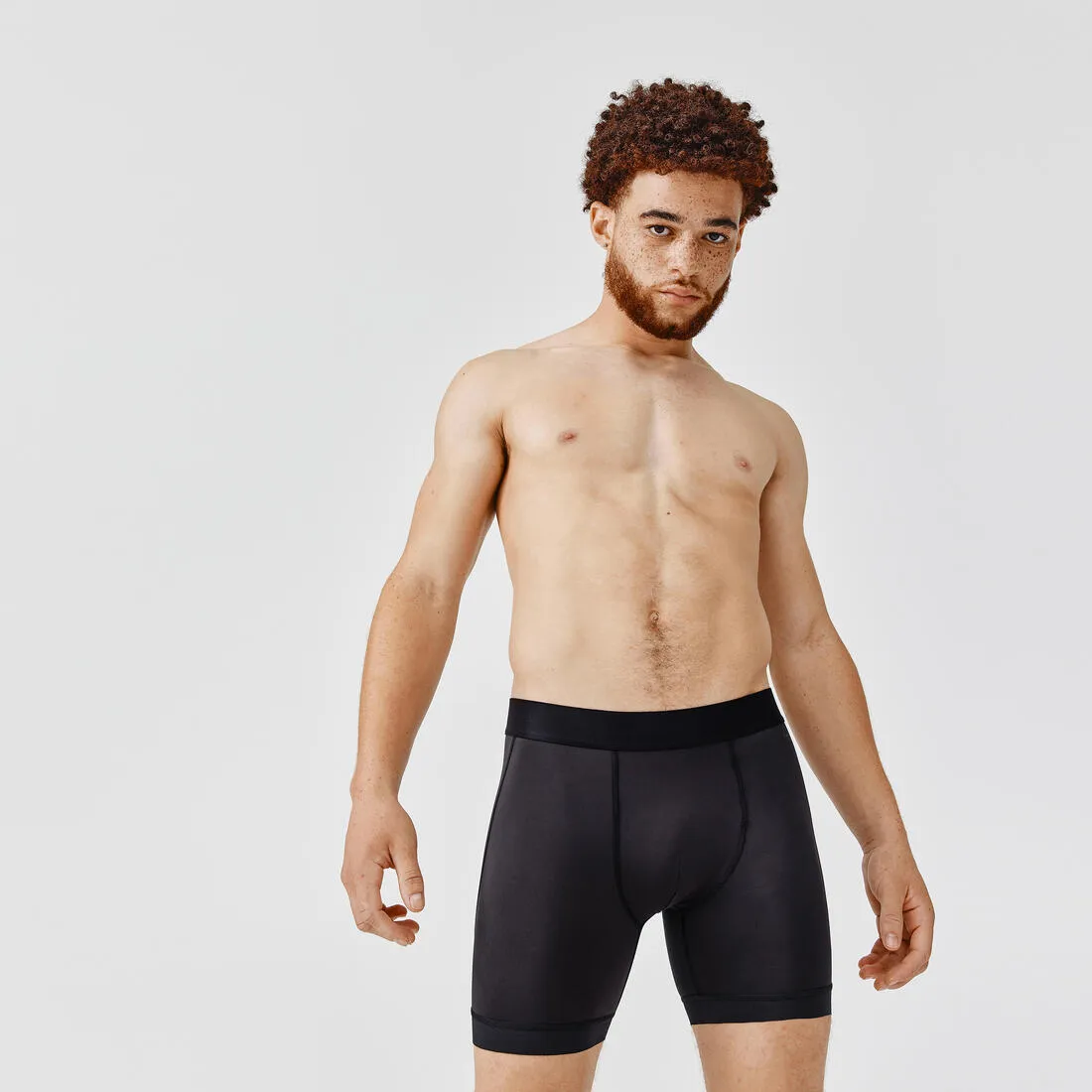 Men’s Semi-long Breathable Running Boxers