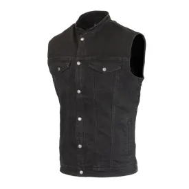 Merlin Club Denim D3O Vest - Black