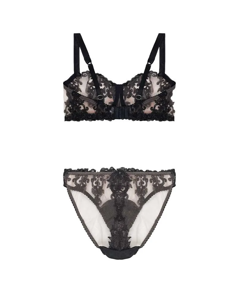 Onyx Luxury Balcony Bra & Brief