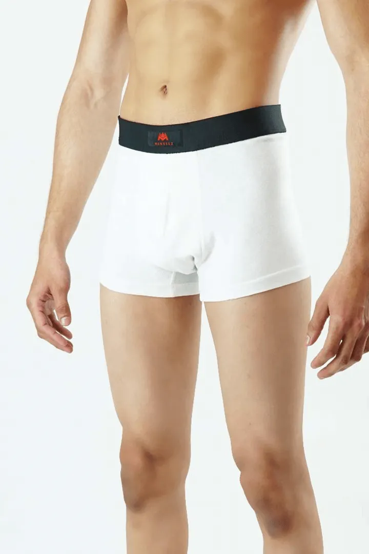 Pack of 3 Boxers Trunks - White