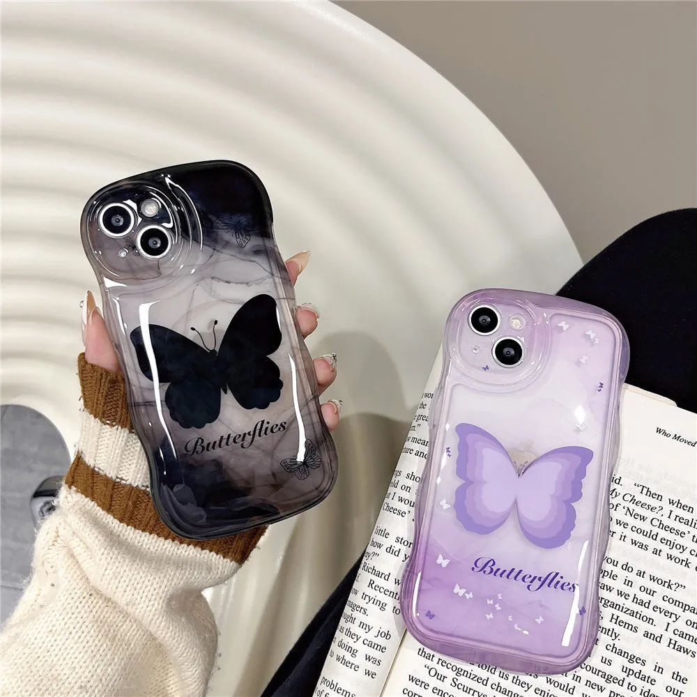 Playful Butterfly Decorated iPhone Case