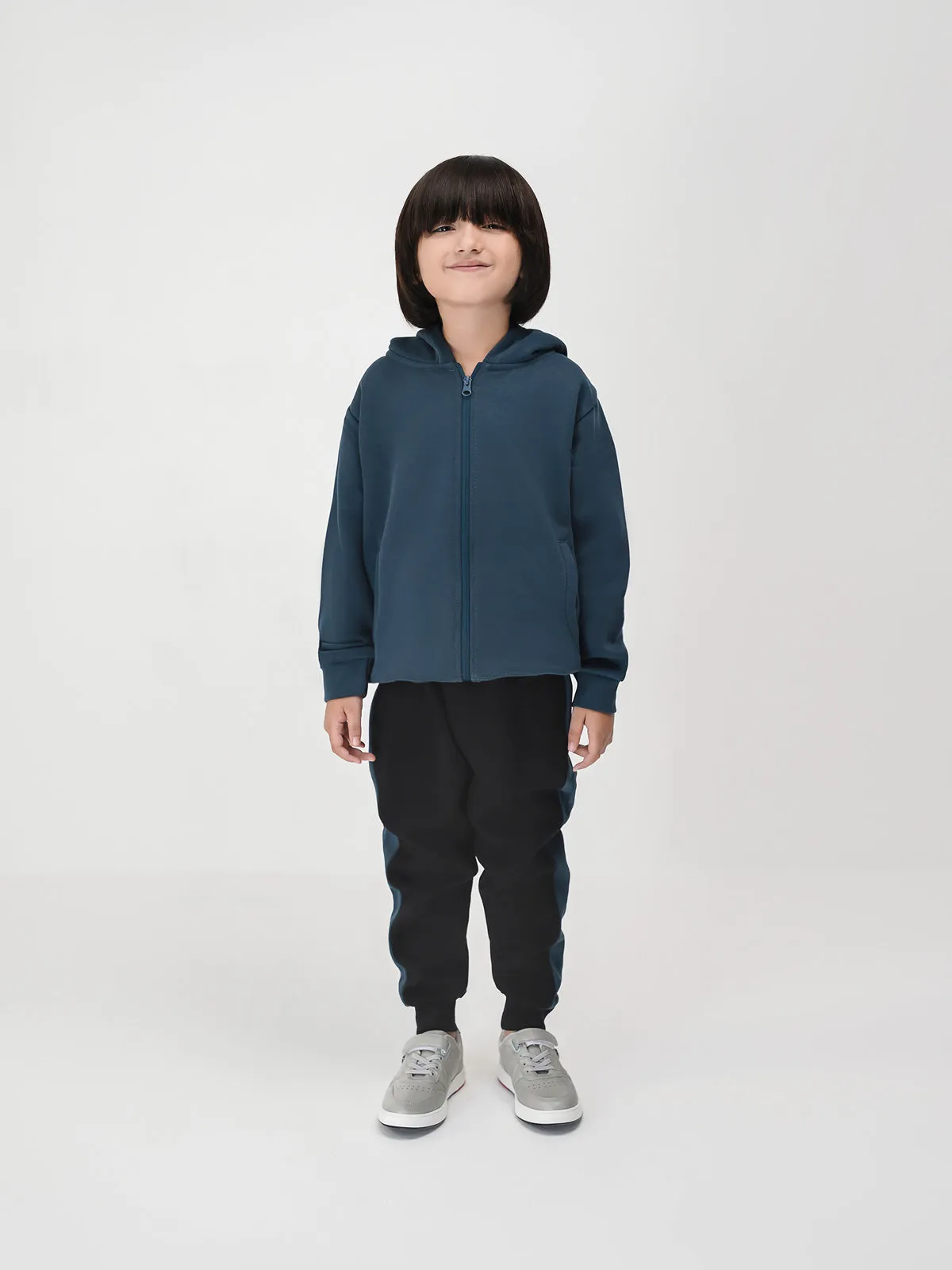 "BITS" Fleece Winter Sporty Track Suit