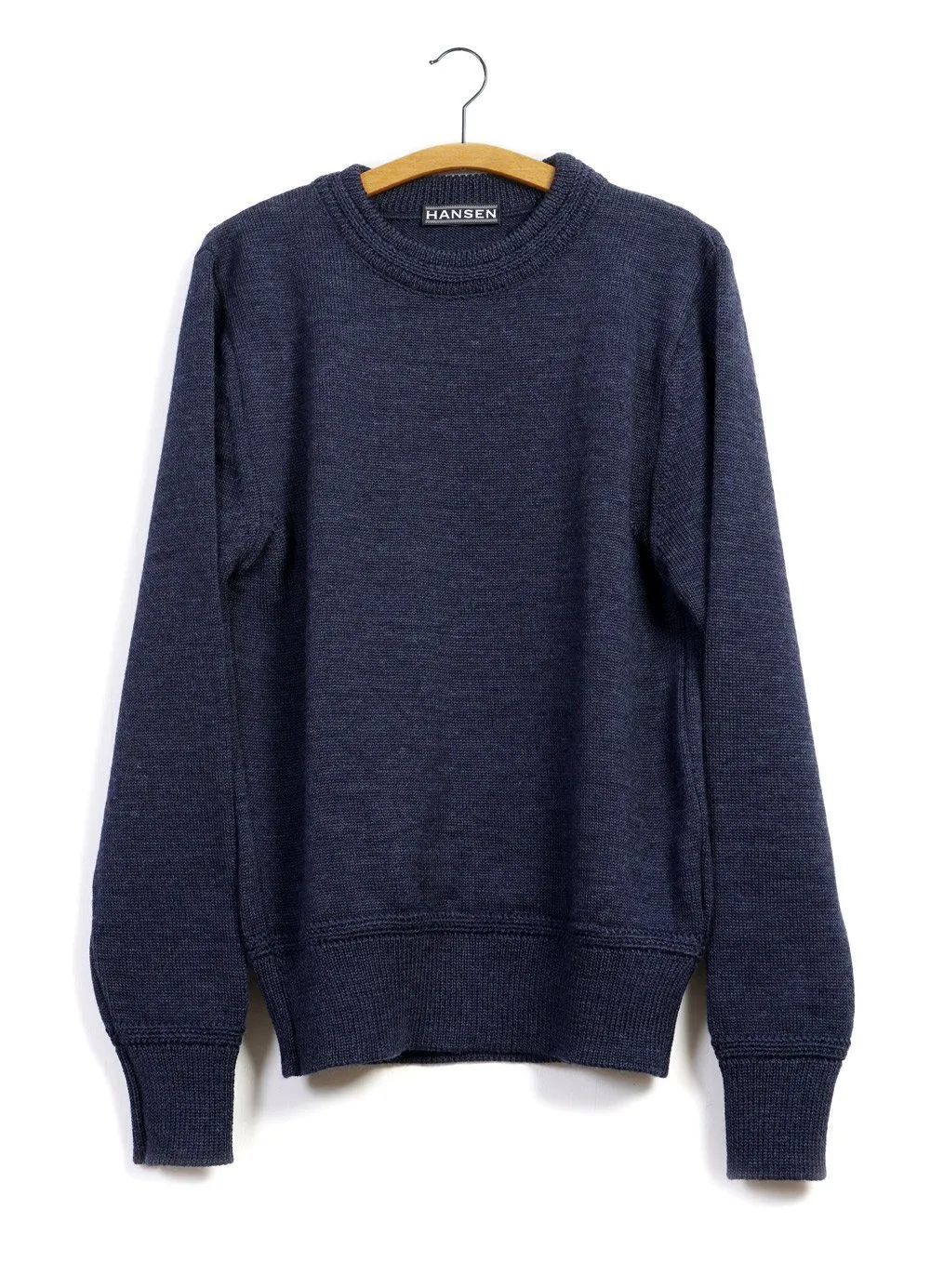 RAGNAR | Knitted Wool Sweater | Blue