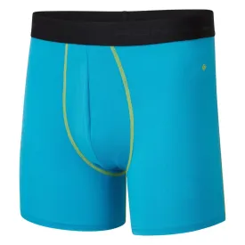 Ronhill 4.5" Boxer  (Mens) - Cyan/Acid Lime