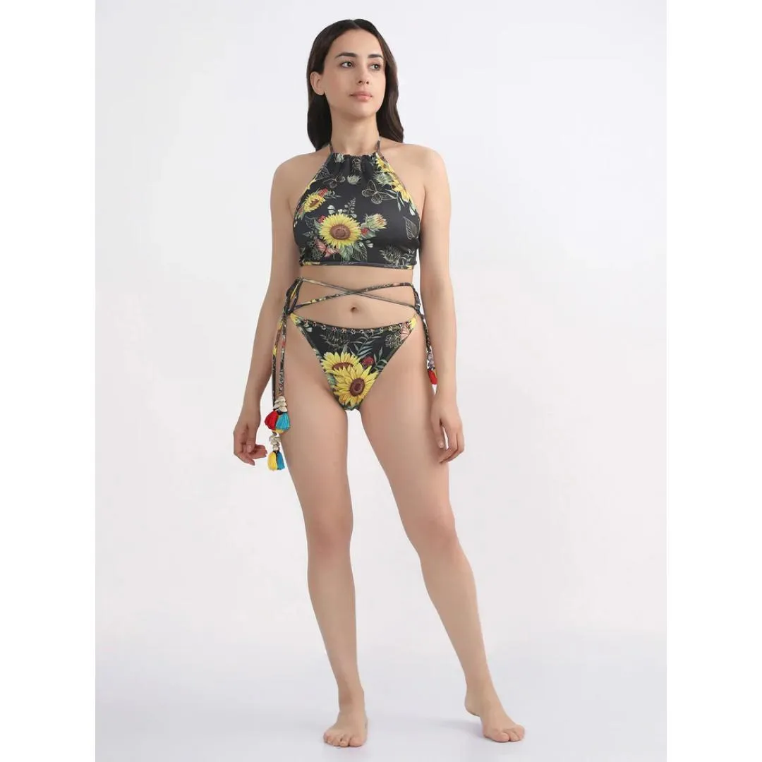 RUBSTA Suryamukhi Kaali-Peeli Strong Bikini Set