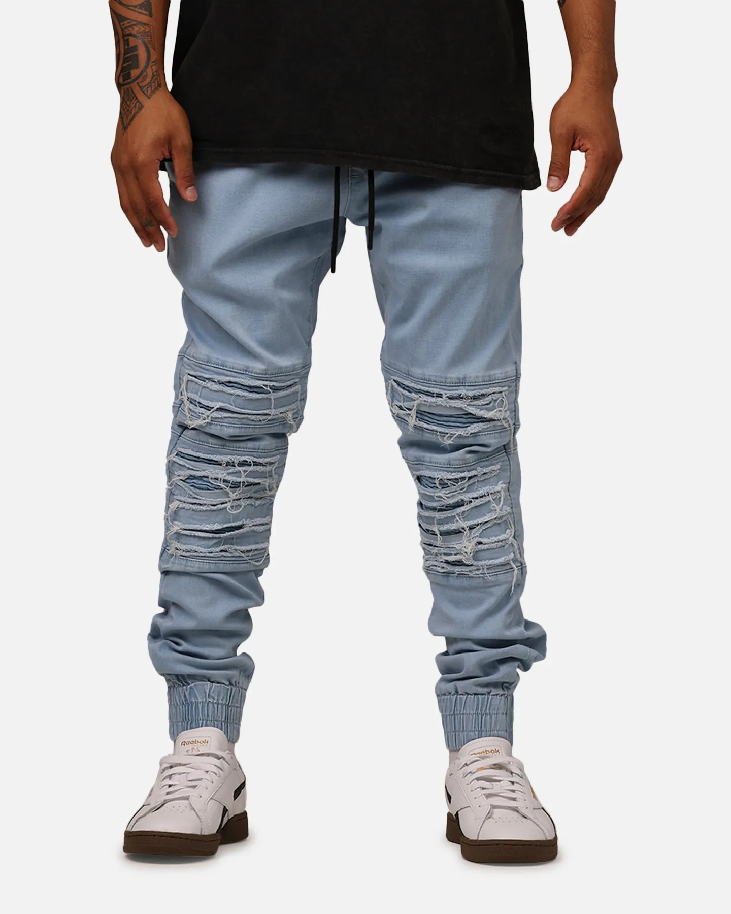 Saint Morta Abolished Joggers Light Blue