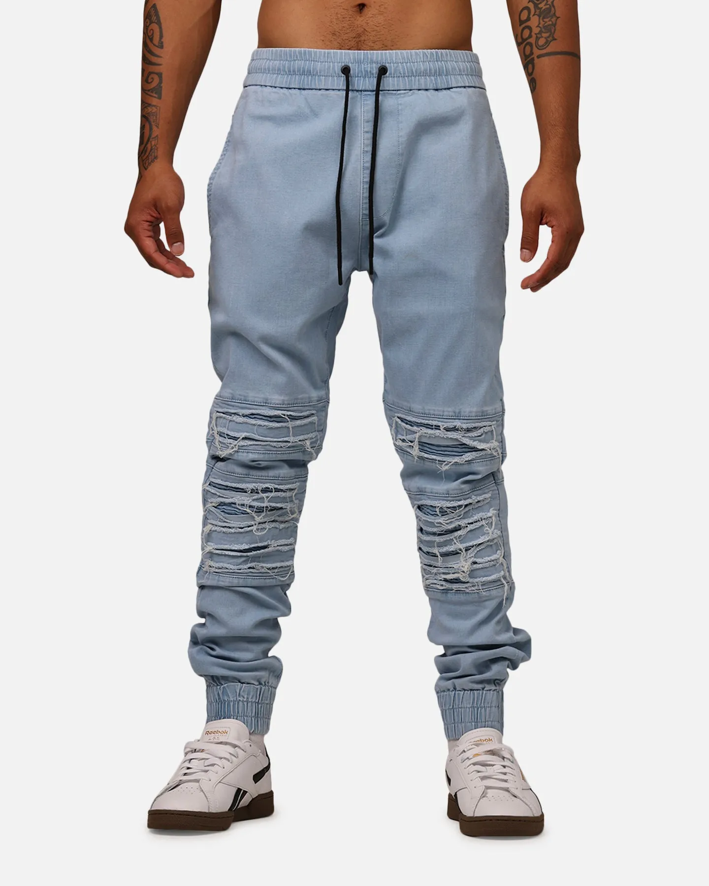 Saint Morta Abolished Joggers Light Blue