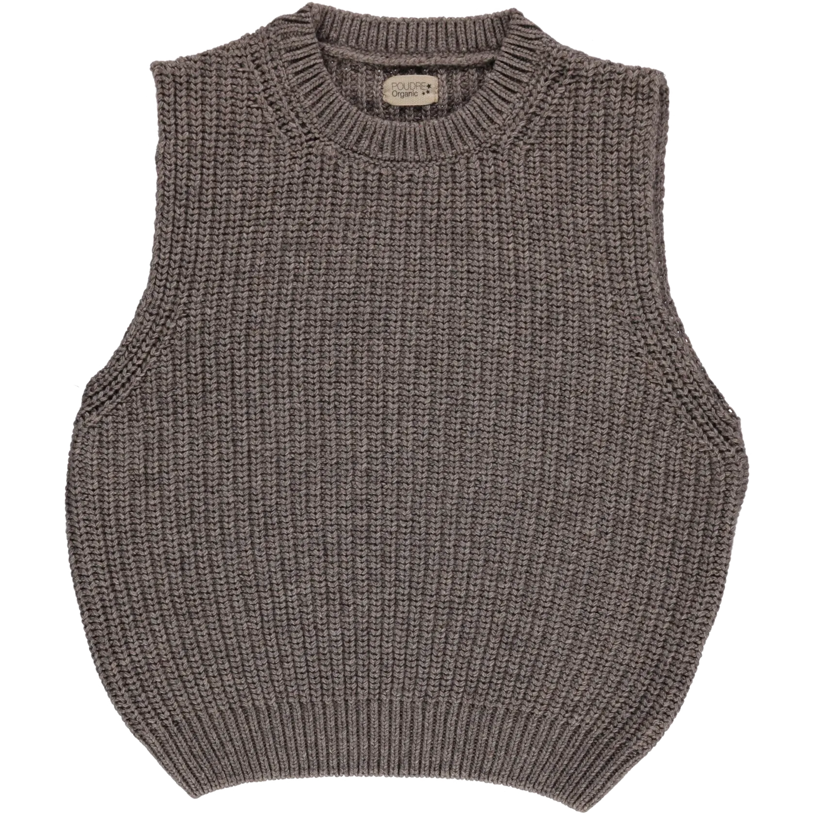 Sleeveless Pullover Sweater <br>Poudre Organic