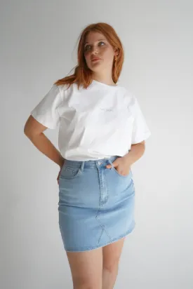 TAYO DENIM SKIRT BLUE WASH